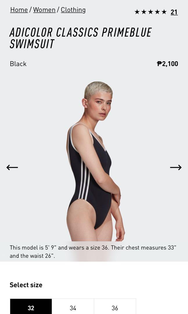 Adidas black one piece swimsuit top