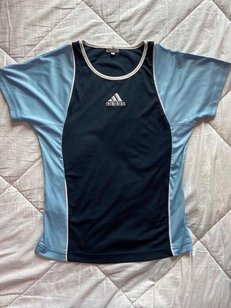 adidas blue dry-fit top (Category: Activewear) located in Muntinlupa City. Submitted by ysadelc (Listing ID 1115809096, Image 1). Description: - bundled discount if buyer gets 5 items or more - shipping c/o buyer via Gogo express or Grab/Lalamove only - i don’t really have time to take “when worn” pictures or measure the clothes which is why I’m selling clothes at a low price. Hope you understand! .