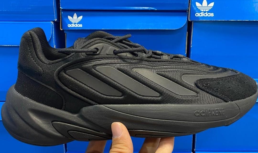 Adidas Ozelia Black, Men's Fashion, Footwear, Sneakers on Carousell