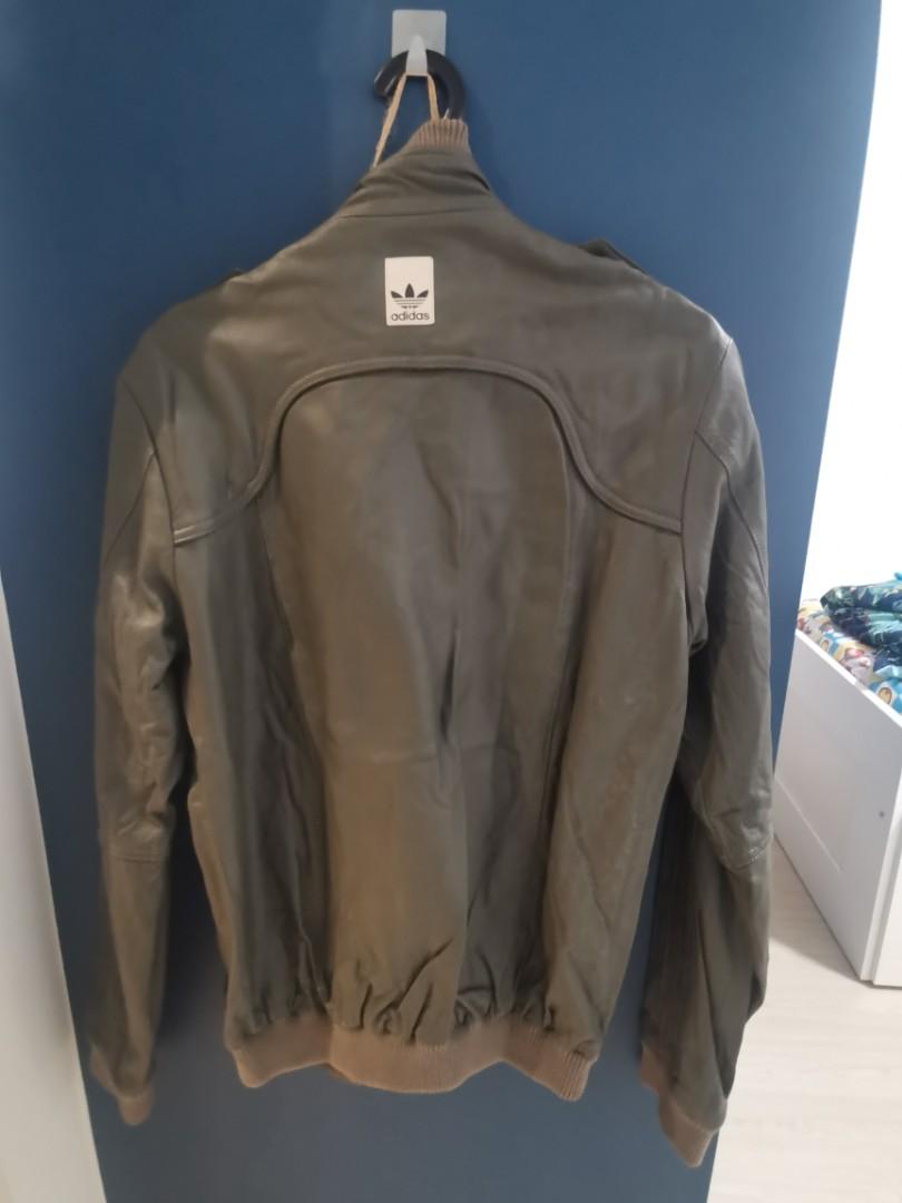 Adidas Vespa leather jacket, Men's Fashion, Coats, Jackets and ...
