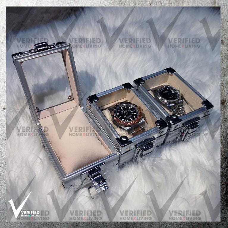 Aluminium Watch Box Single Slot