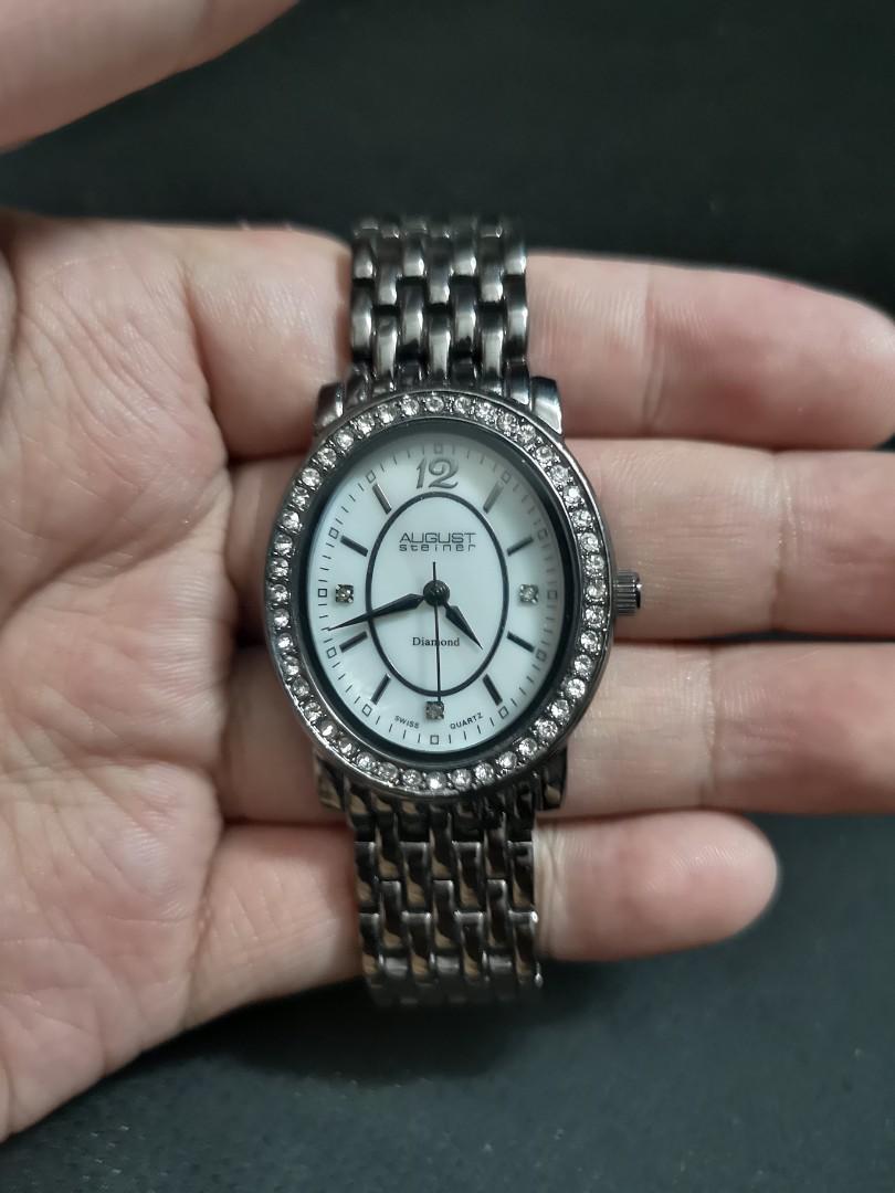 August steiner hotsell women's watch