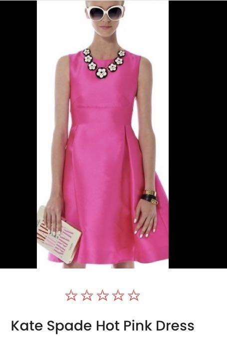 Authentic Kate Spade pink dress, Women's Fashion, Dresses & Sets, Dresses  on Carousell
