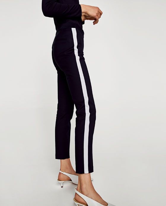 Authentic Zara Basic stripe side in 