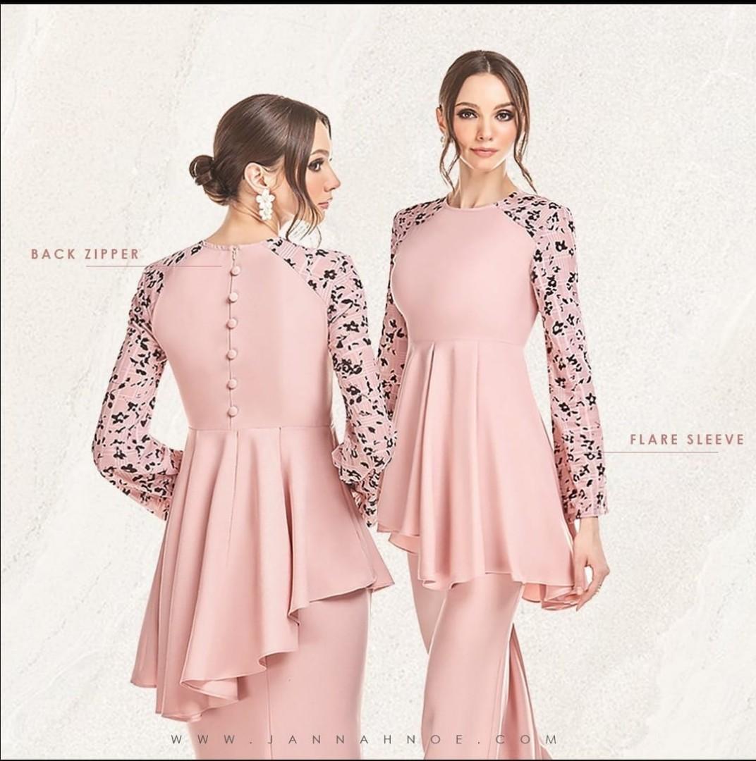 Baju Kurung Peplum Jannahnoe Women S Fashion Clothes Others On Carousell