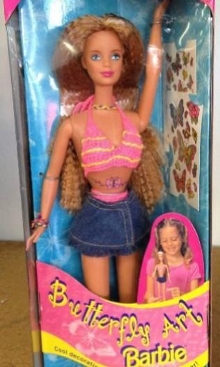 Butterfly online art barbie