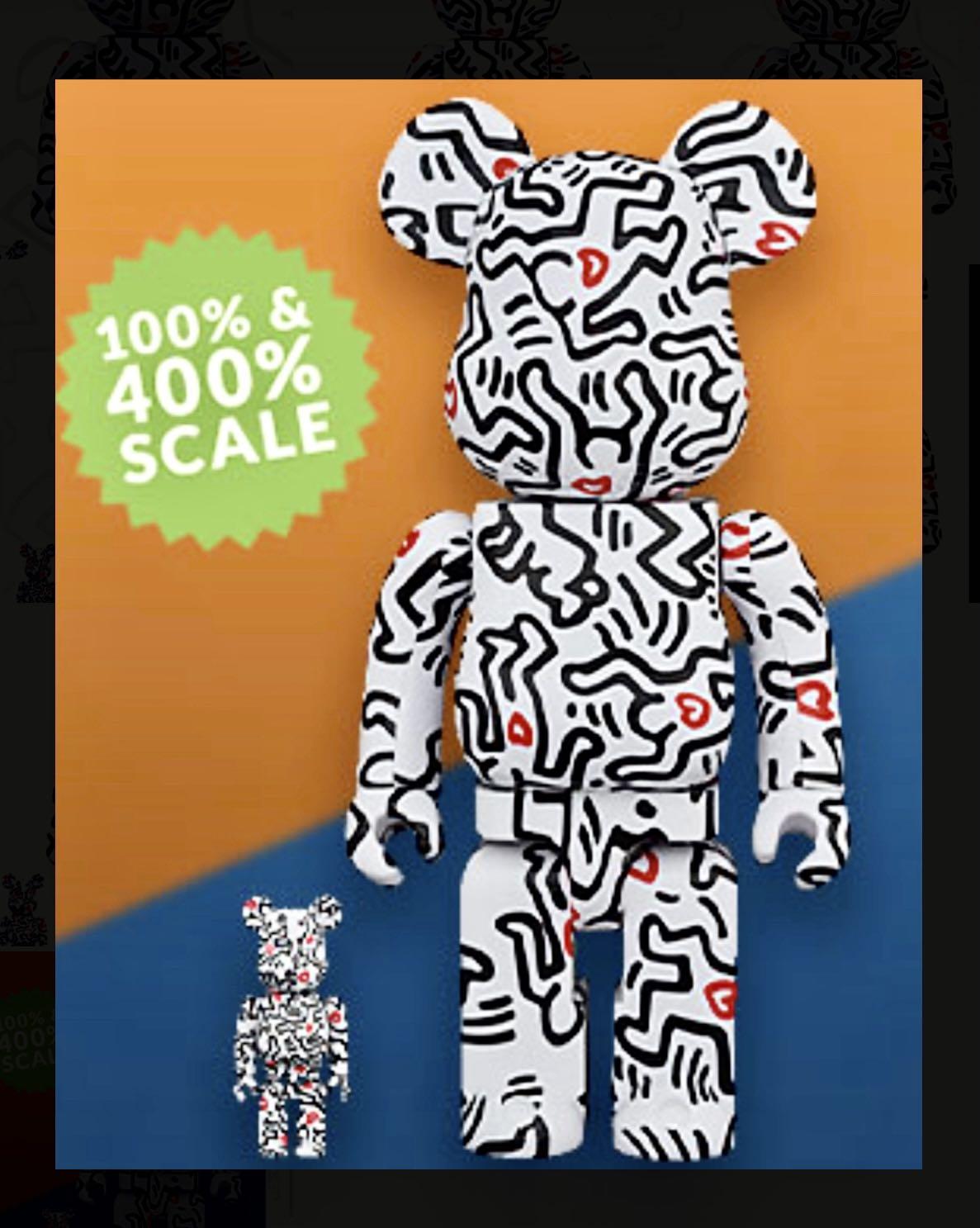 日本買取 ベアブリック BE@RBRICK KEITH HARING #8 1000% | www ...