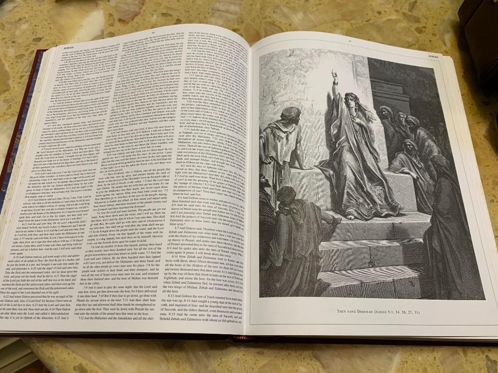 Holy Bible: King James Version (Barnes & Noble Collectible Editions) by  Gustave Dore, Hardcover