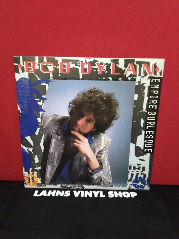 Bob Dylan - Empire Burlesque (Category: Vinyls) located in Manila. Submitted by nw101 (Listing ID 1115836719, Image 1). Description: Bob Dylan - Empire Burlesque Vinyl : E to NM Cover : E to NM Price : 1000 JPN Press Tracklist Tight Connection To My Heart (Has Anybody Seen My Love) 5:19 Seeing The Real You At Last 4:18 I'll Remember You 4:12 Clean Cut Kid 4:14 Never Gonna Be The Same Again 3:06 Trust Yourself 3:26 Emotionally Yours 4:36 When The 