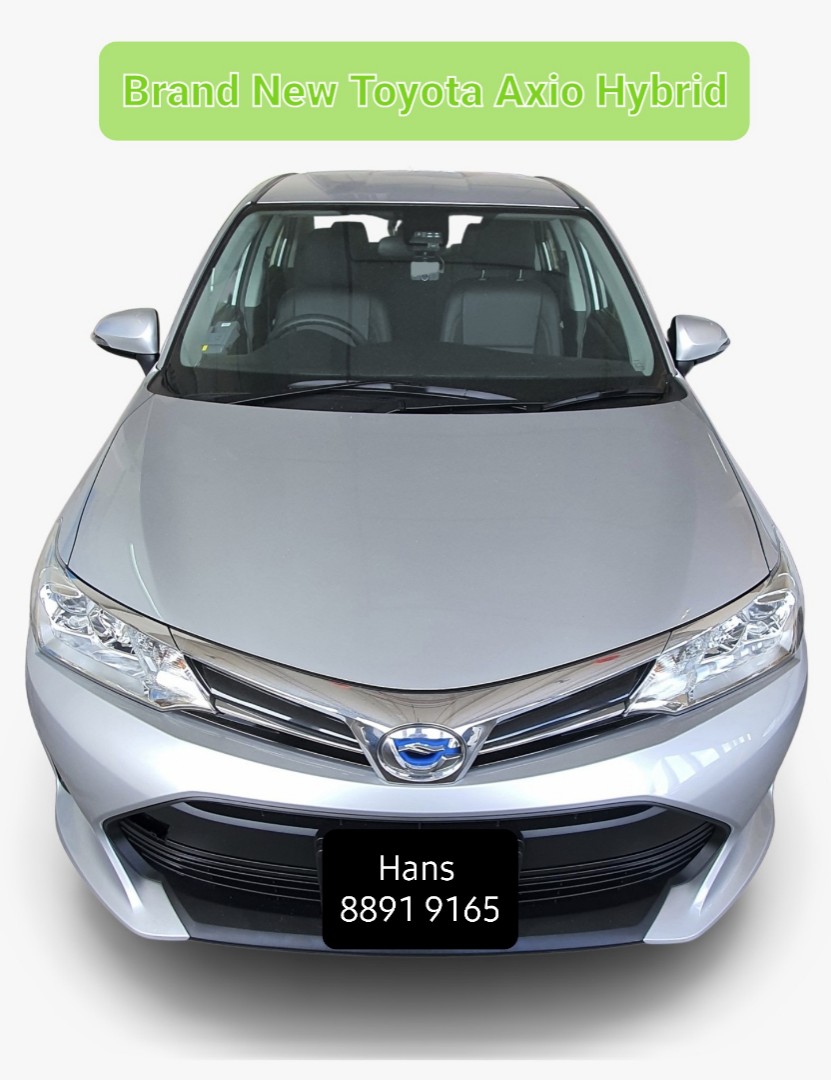 Brand New Toyota Axio Hybrid (Up to 25km/l fuel efficiency!), Cars, Car