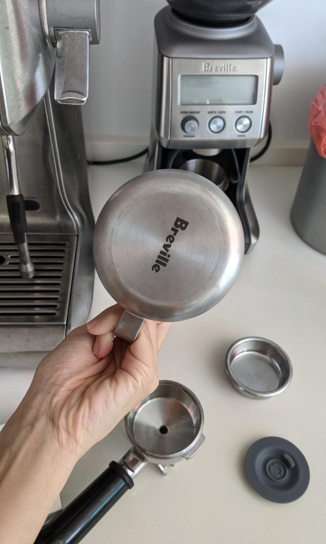 Breville Dynamic Duo BES920 Dual Boiler Coffee Machine & BCG820 Smart Grinder Pro, TV & Home