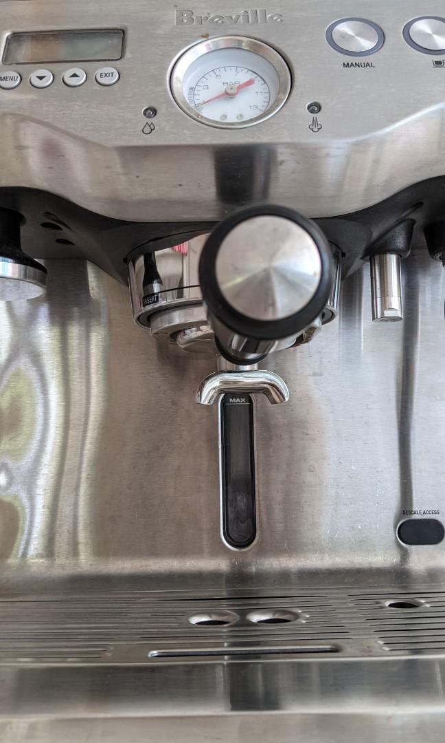 Breville Dynamic Duo BES920 Dual Boiler Coffee Machine & BCG820 Smart