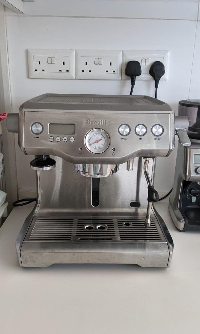 Breville Dynamic Duo BES920 Dual Boiler Coffee Machine & BCG820 Smart Grinder Pro, TV & Home