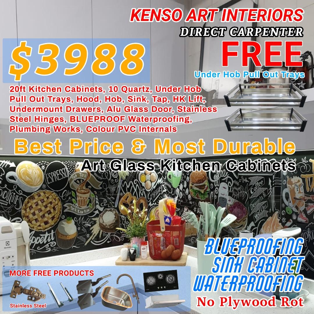 BTO RESALE Kitchen Toilet Tiling Renovations Carpentry, Home