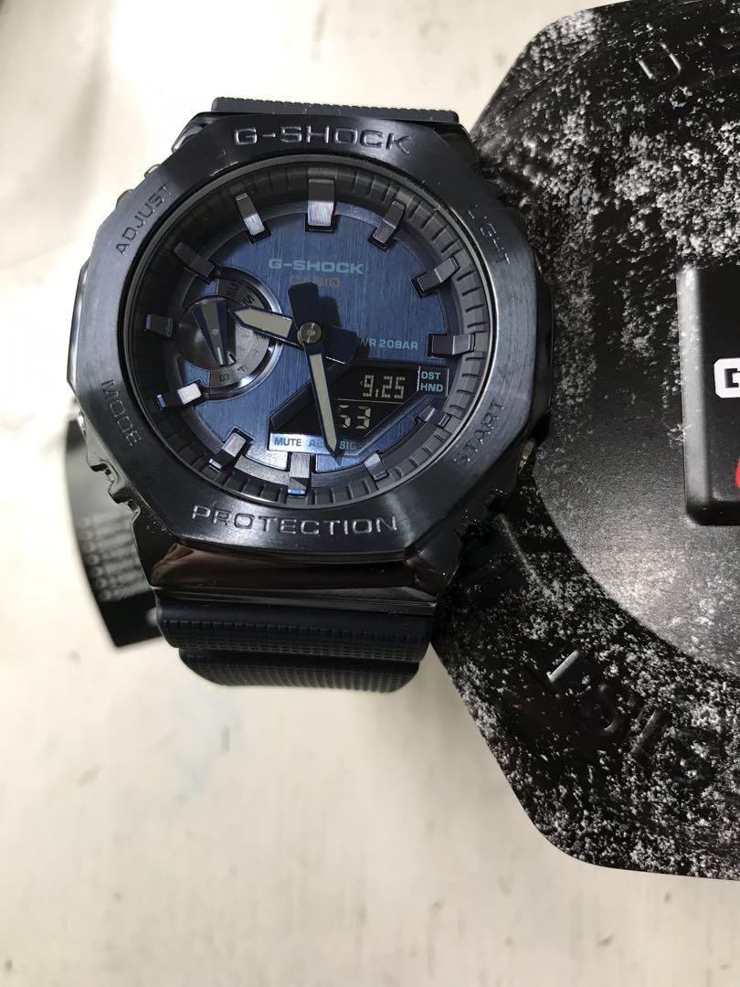 Casioak Gshock GM2100N-2A (Category: Men's Watches) located in Manila. Submitted by seikowatchfactory (Listing ID 1115840768, Image 2). Description: Contact: +639178302158 sms/viber/whatsapp/wechat/telegram Brand New in Box Authentic Gshock 10/10 Model: GM2100N-2A Price: 9.5k pesos Specifications: Size of Case: 49.3 x 44.4 x 11.8mm Total Weight: 72g Case / bezel material: Resin / Stainless steel Resin Band Neobrite Shock Resistant Mineral Glass 2