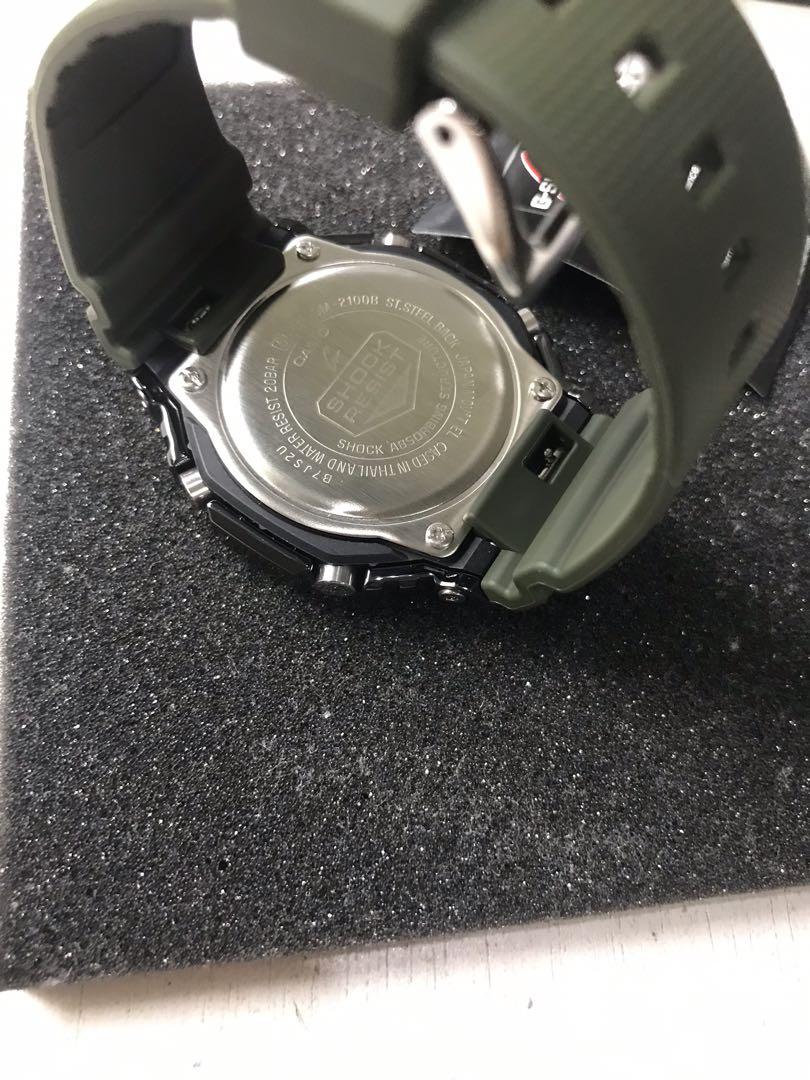 Casioak Metal GM2100B-3A (Category: Men's Watches) located in Manila. Submitted by seikowatchfactory (Listing ID 1115840456, Image 3). Description: Contact: +639178302158 sms/viber/whatsapp/wechat/telegram Brand New in Box Authentic Gshock 10/10 Model: GM2100B-3A Price: 9.5k pesos Specifications: Size of Case: 49.3 x 44.4 x 11.8mm Total Weight: 72g Case / bezel material: Resin / Stainless steel Resin Band Neobrite Shock Resistant Mineral Glass 20