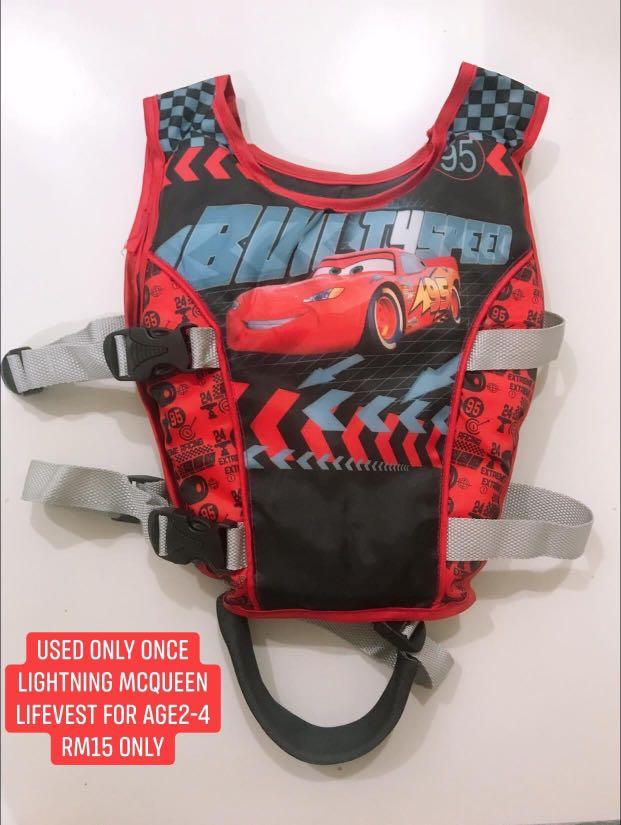 Lightning mcqueen clearance life jacket
