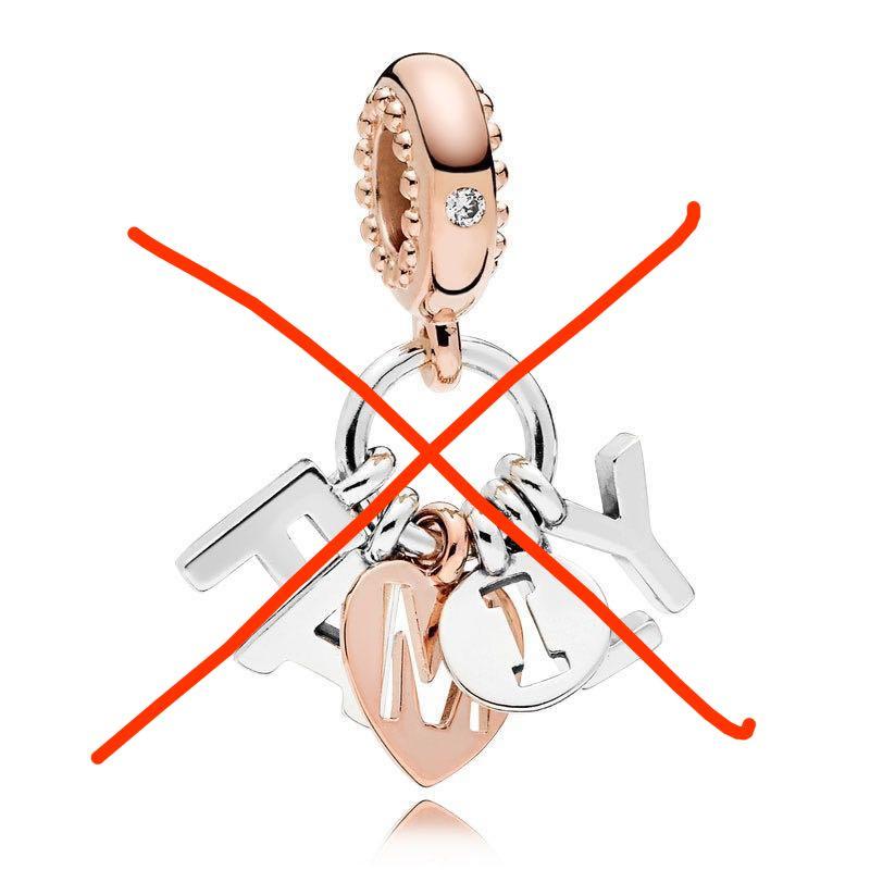 Genuine pandora charms clearance outlet