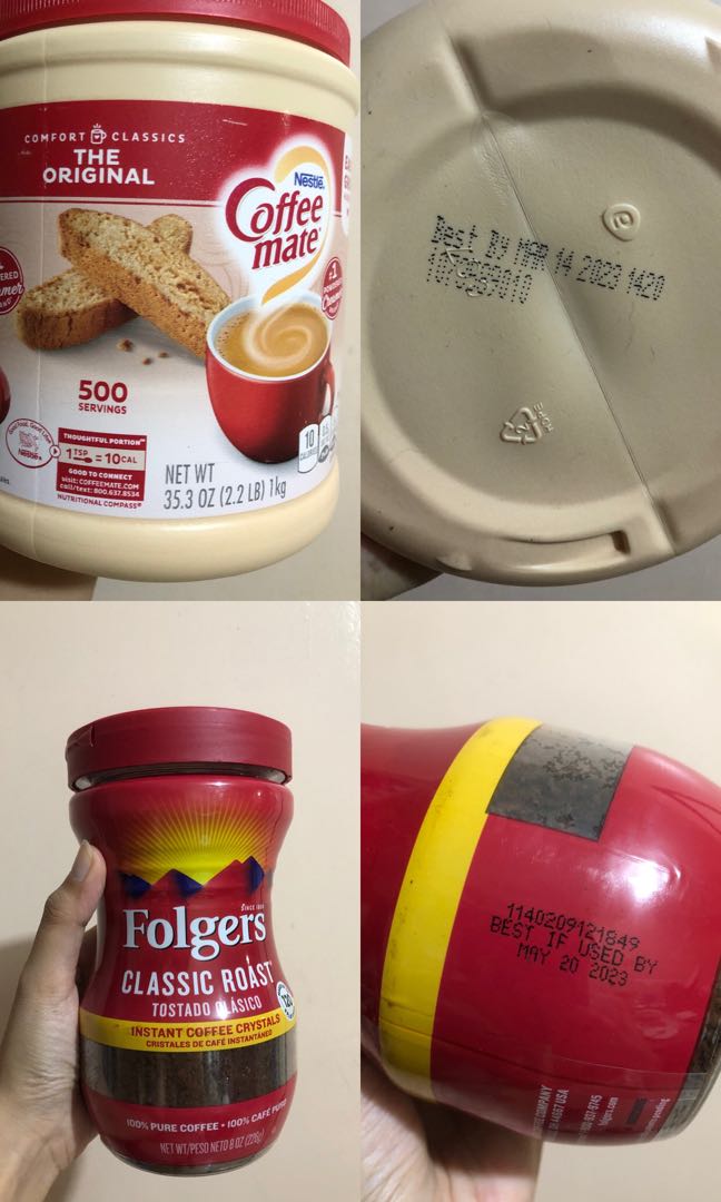 Coffeemate & Folgers Coffee, Food & Drinks, Other Food ...