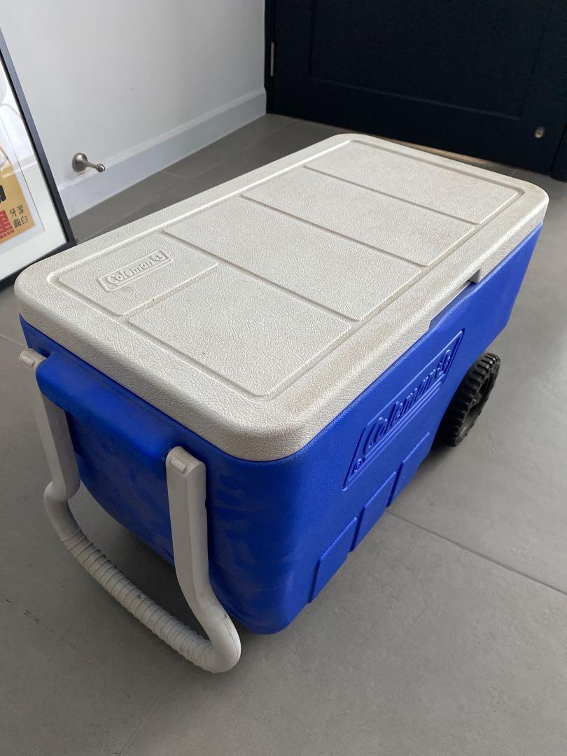 Coleman 56 Quart Wheeled Cooler Box, Furniture & Home Living, Home