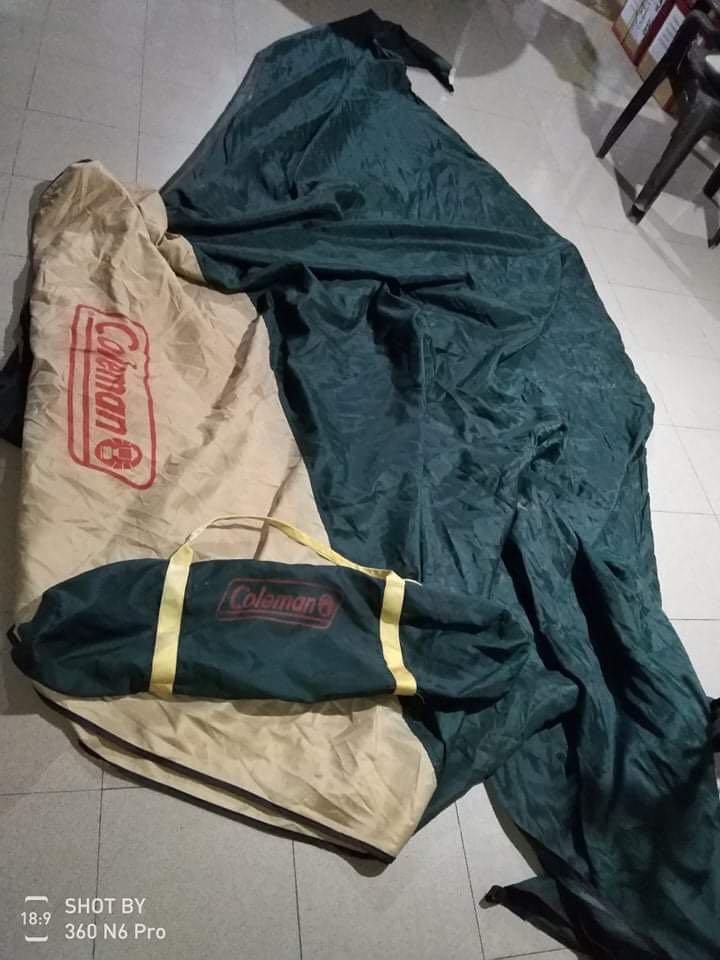 COLEMAN WING TARP, Sports Equipment, Hiking & Camping on Carousell
