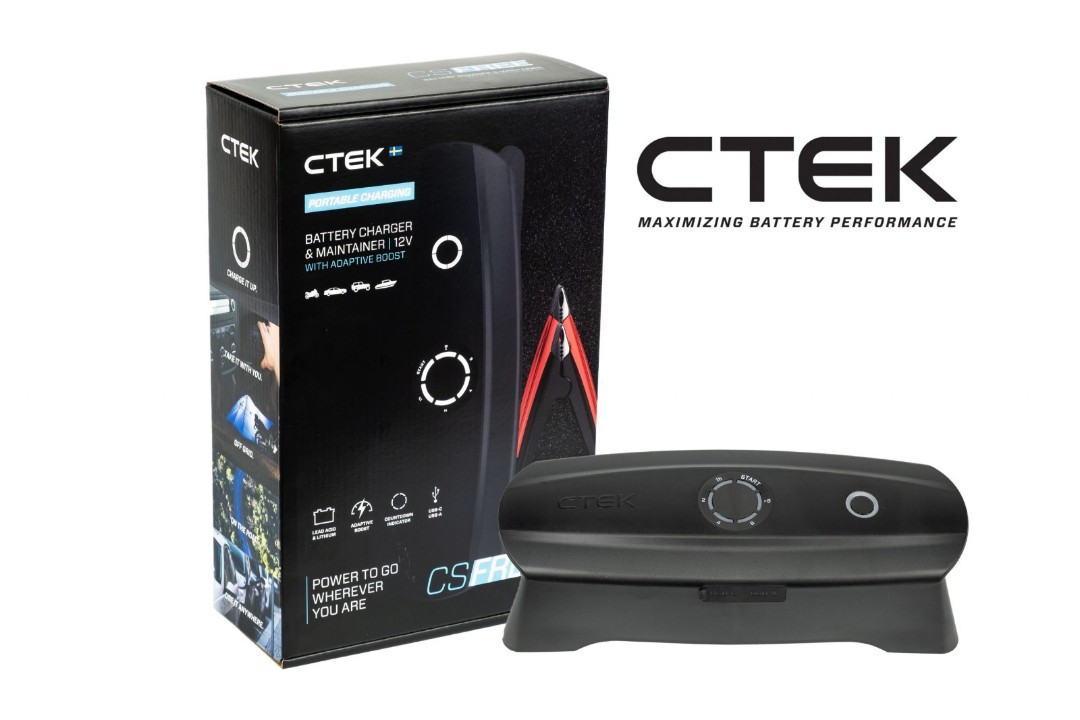 CTEK CS FREE PORTABLE BATTERY BOOSTER & CHARGER, Car Accessories,  Accessories on Carousell
