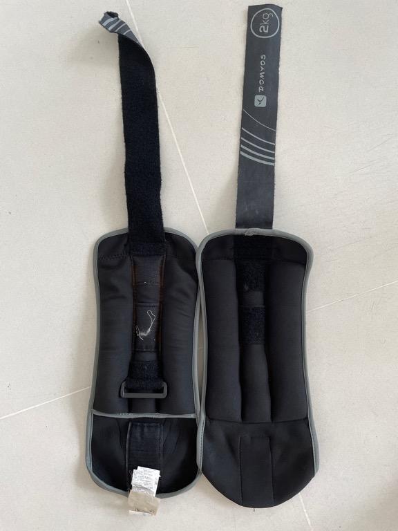 Decathlon ankle weights 2 kg each Sports Equipment Exercise Fitness Weights Dumbbells on Carousell