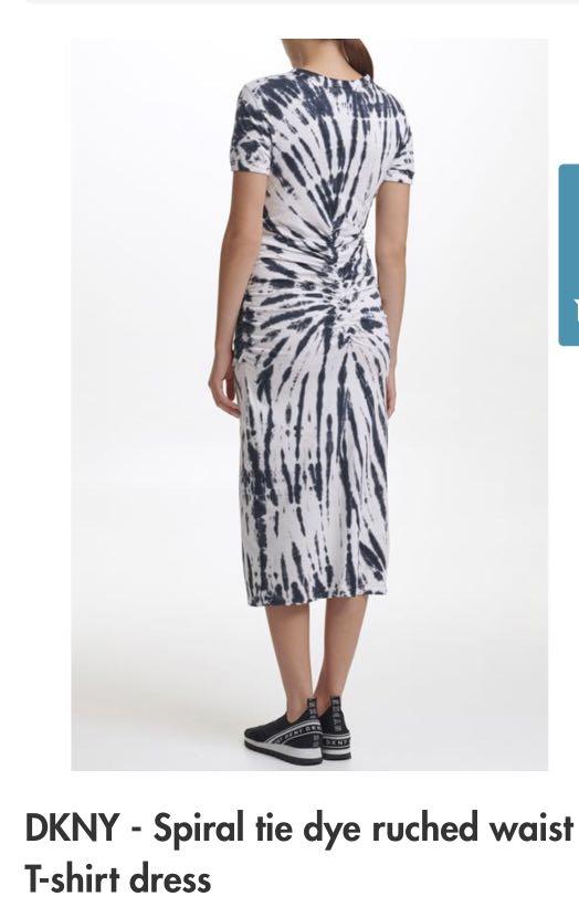 dkny tie dye dress