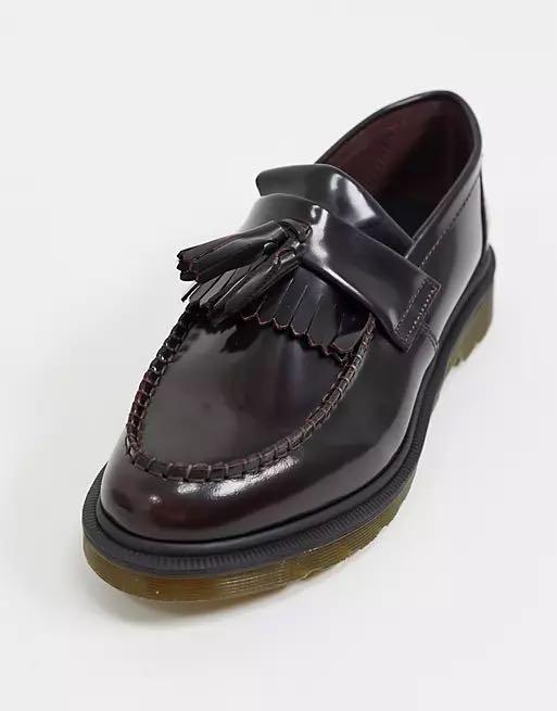 Adrian tassel loafer burgundy outlet