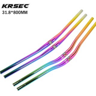 FREE KRSEC 800MM Colorful Aluminum Alloy Mountain Bike Handlebar