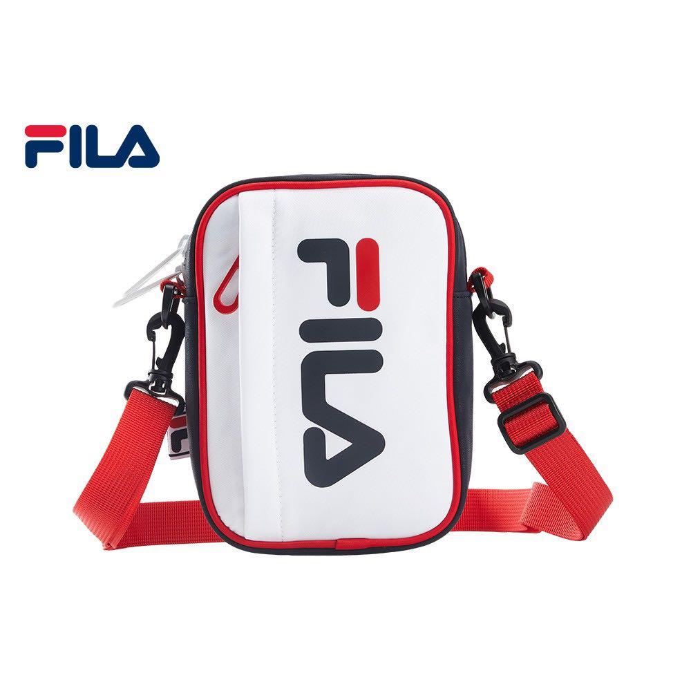 Fila leather sling bag deals