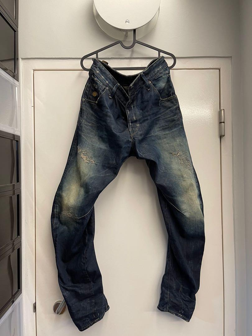 G Star Raw Denim ARC 3D LOOSE TAPERED, Men's Fashion, Bottoms, Jeans on  Carousell