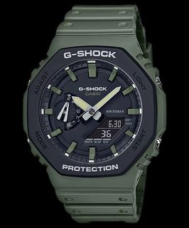 Farmhouse Oak Sham Shui Po Store Available G-SHOCK Authentic New 1 Year Warranty CASIO Watch Casio GSHOCK Men's/Women's/Watch Casio GA-2110SU-3A GA2110SU-3A ga2110 ga-2110 ga-2110su-3 ga2110su-364240588657154110