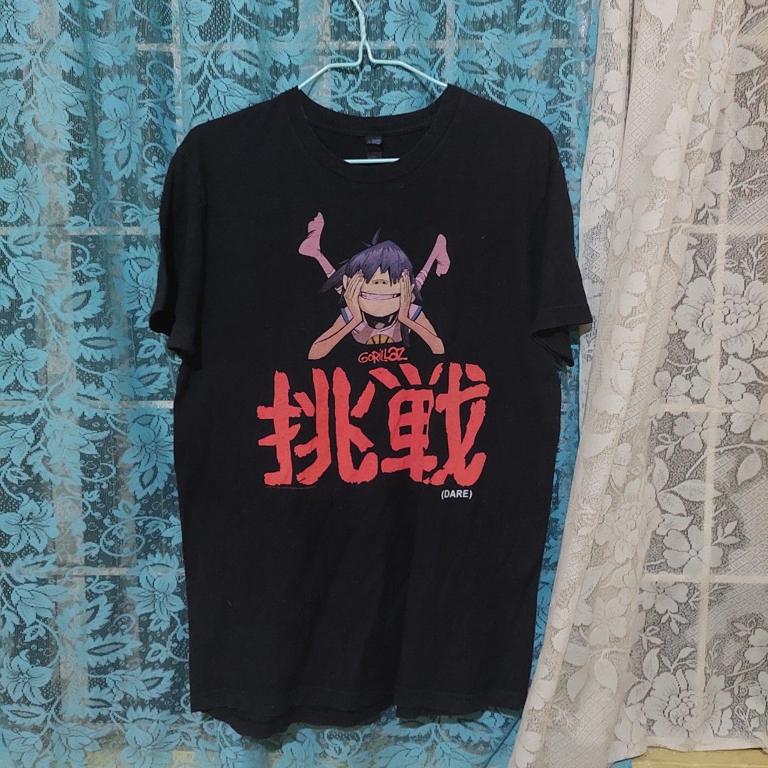 Gorillaz DARE Shirt, Men's Fashion 