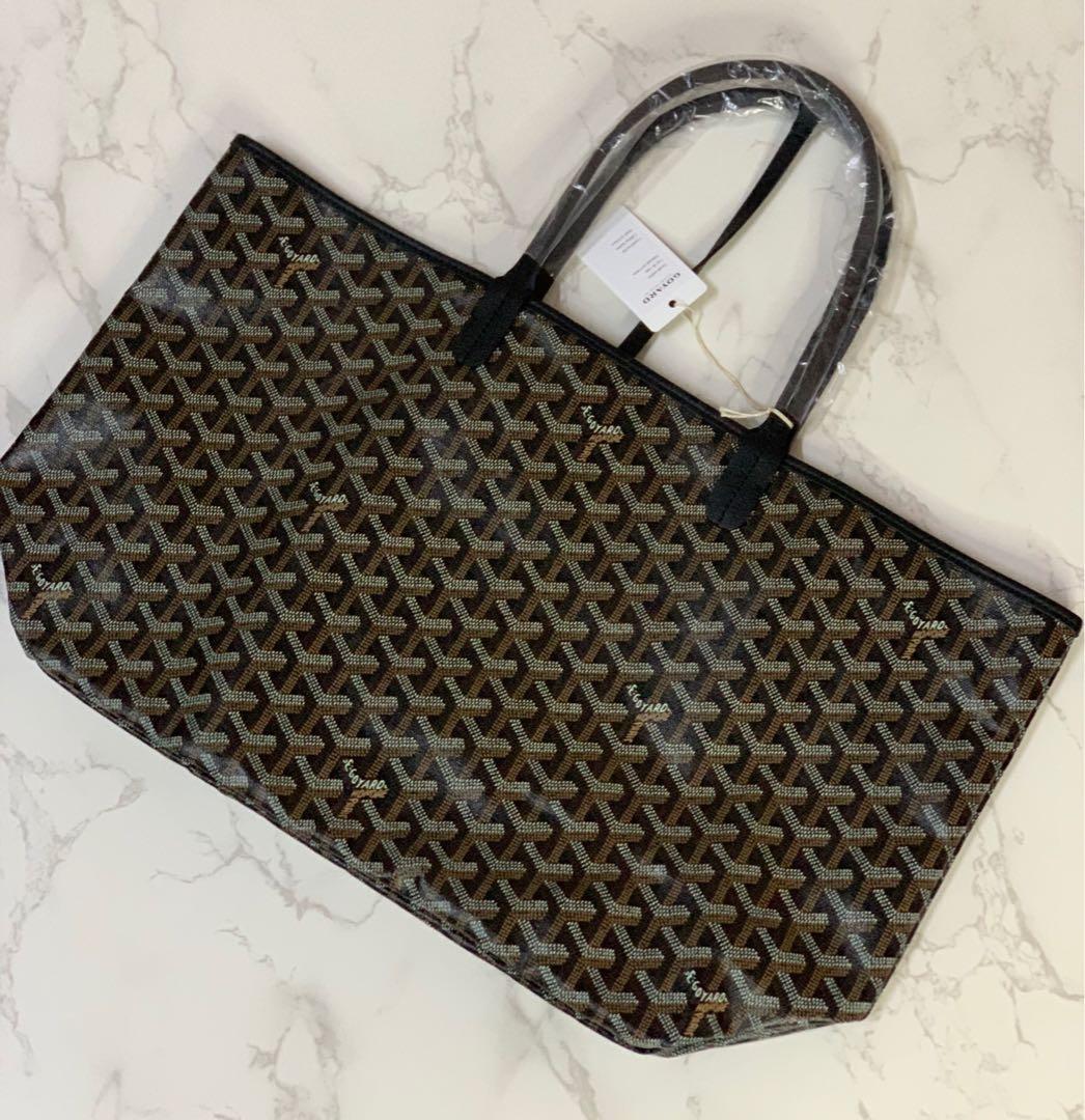 Goyard St Louis PM Tote in White Colour, Luxury, Bags & Wallets on Carousell