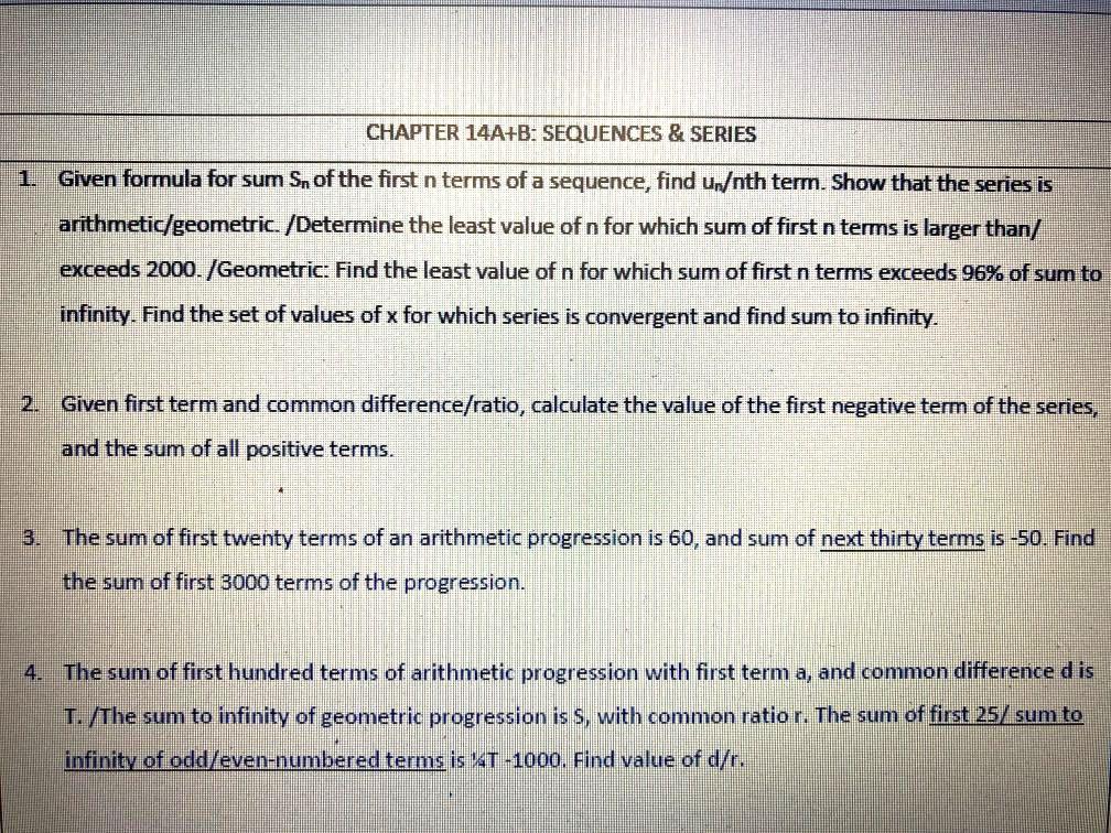 H2 Math Common Questions’ List for Papers 1&2 A level Math Notes JC JC1 ...
