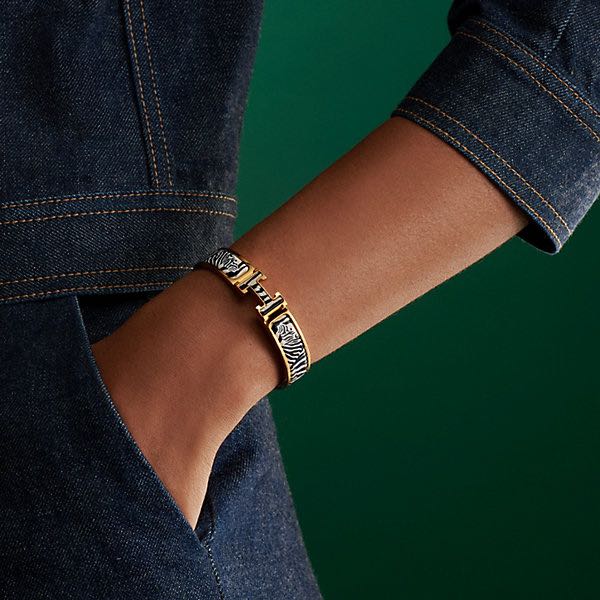 Hermes zebra store bracelet