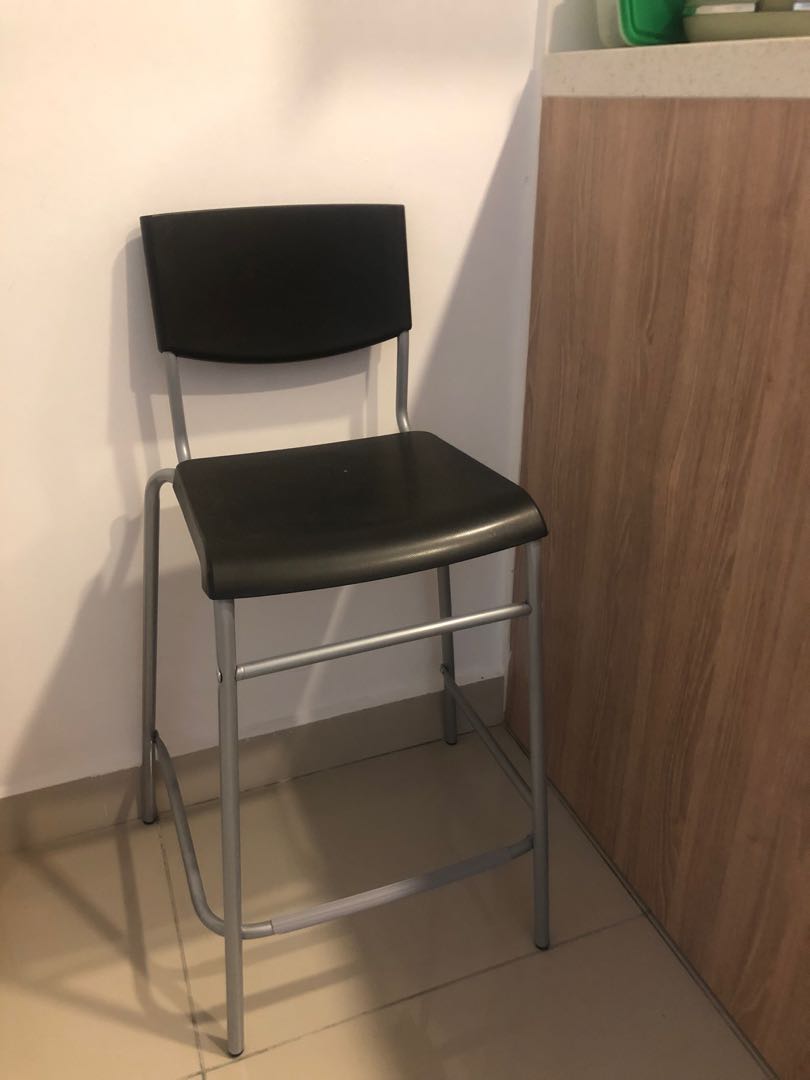 IKEA high table chair, Furniture & Home Living, Furniture, Chairs on