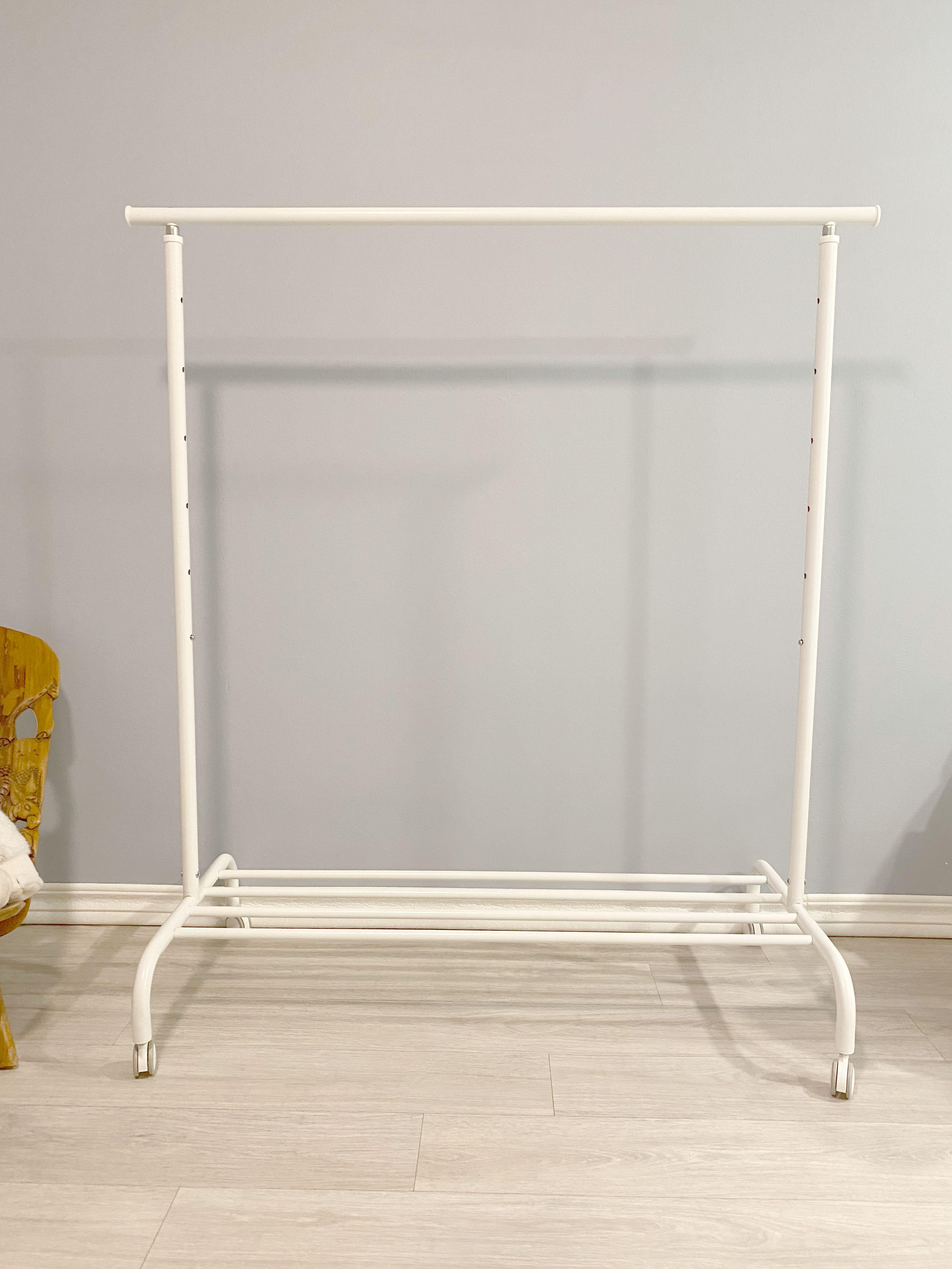 IKEA Rigga Clothes Rack (white), Furniture & Home Living, Furniture