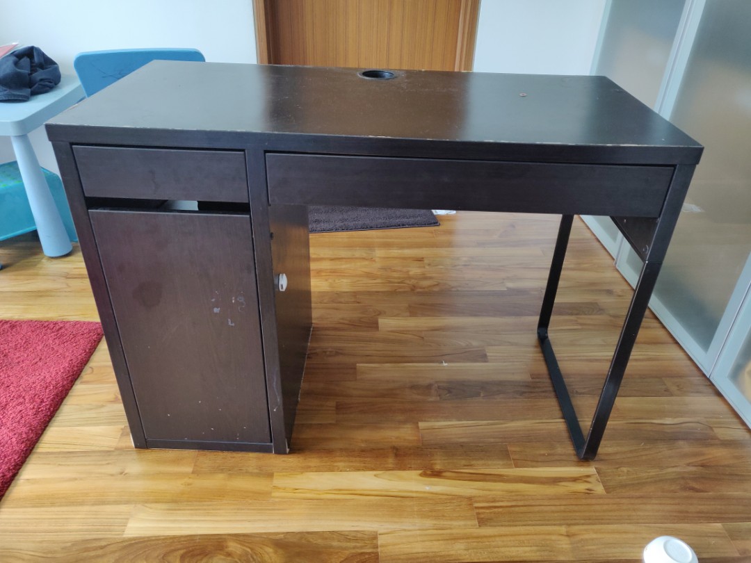 Ikea Table with drawers, Furniture & Home Living, Furniture, Tables ...