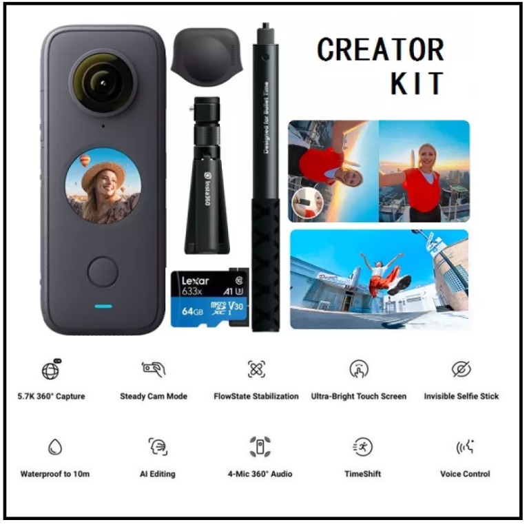 Insta360 ONE X2 クリエイターキット-