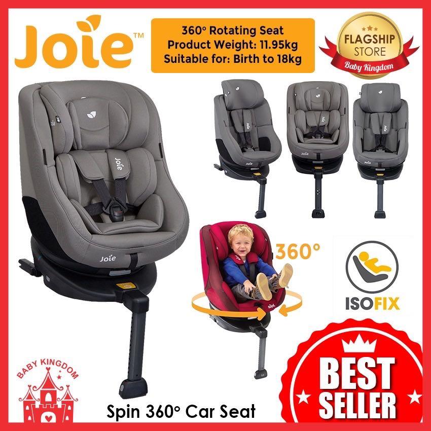 Joie Spin 360 Baby Car Seat in two tone black Babies Kids