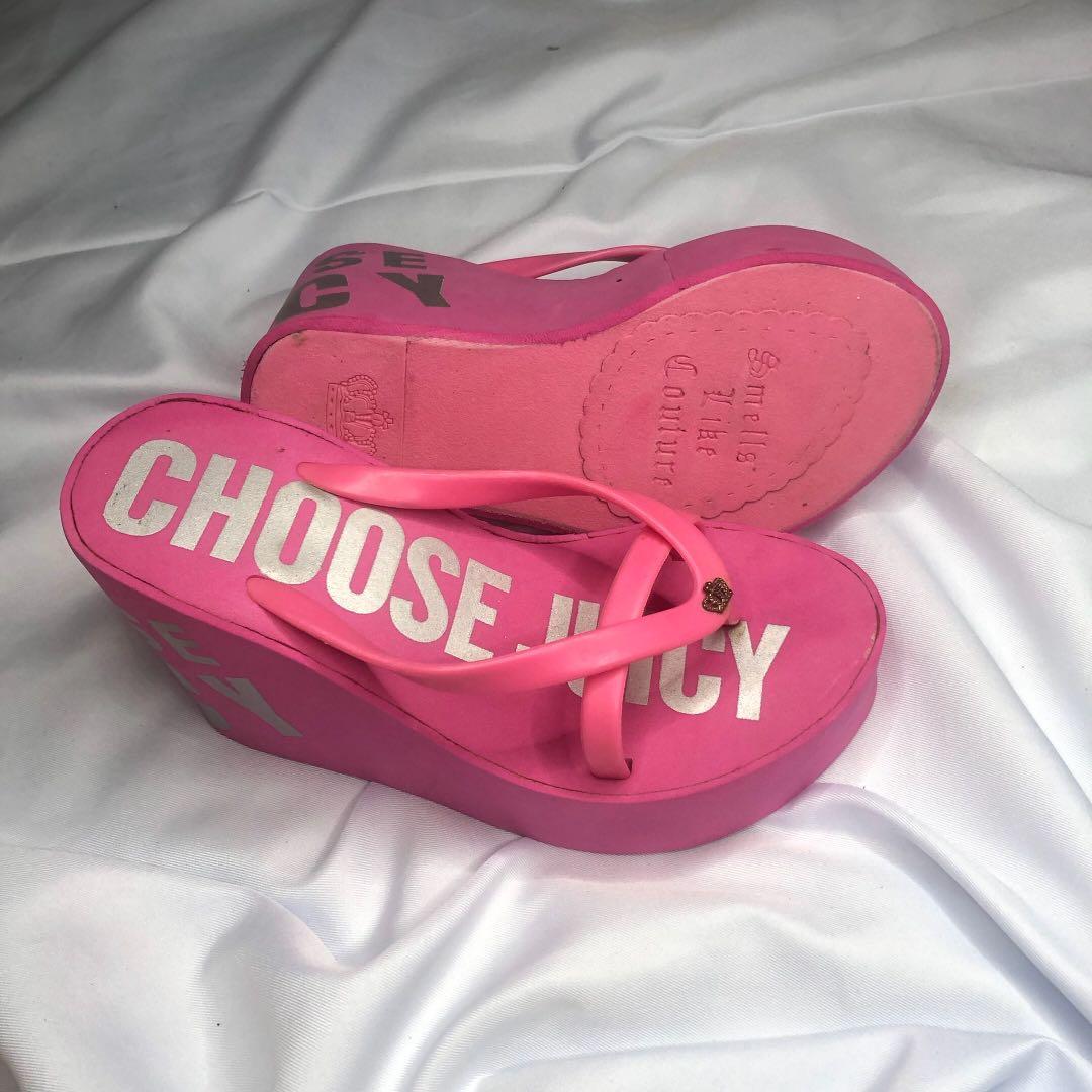 Juicy couture hotsell platform sandals