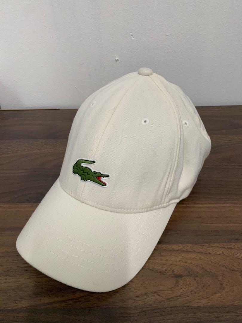 Lacoste small deals croc cap