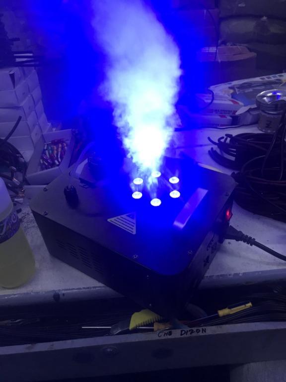 LED FOG MACHINE 900Watts (UPWARDS SMOKE), Hobbies & Toys, Stationary