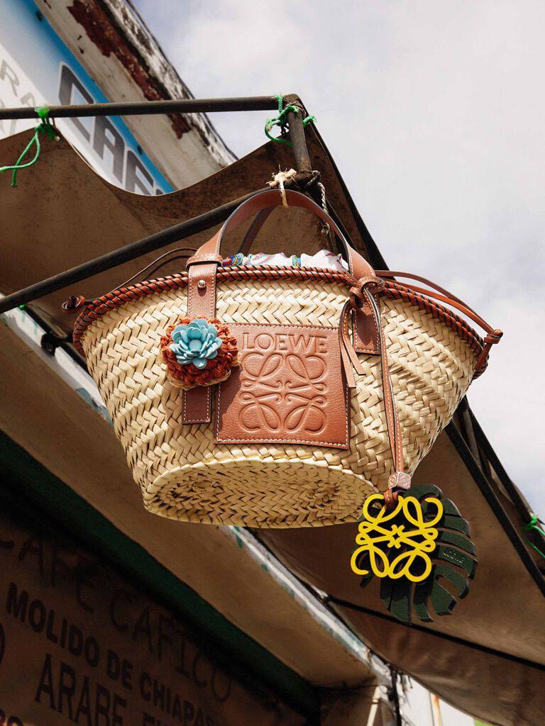 Loewe mini discount basket bag