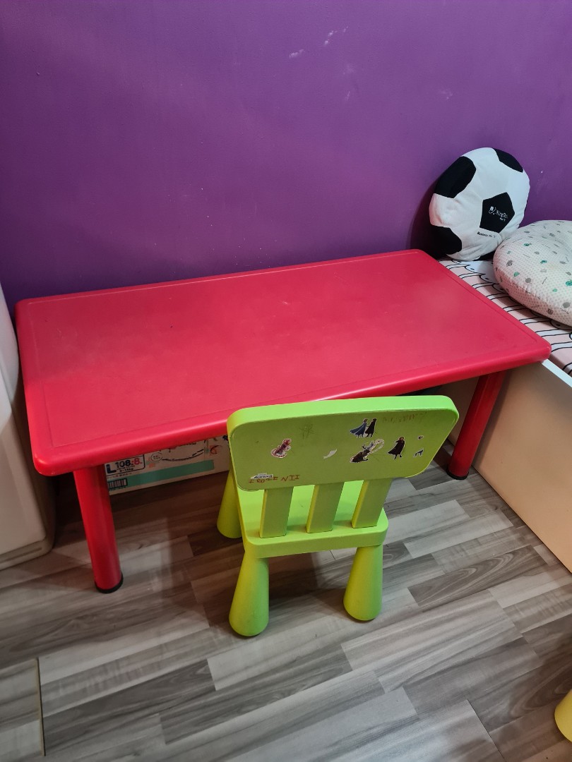 Long discount kids table