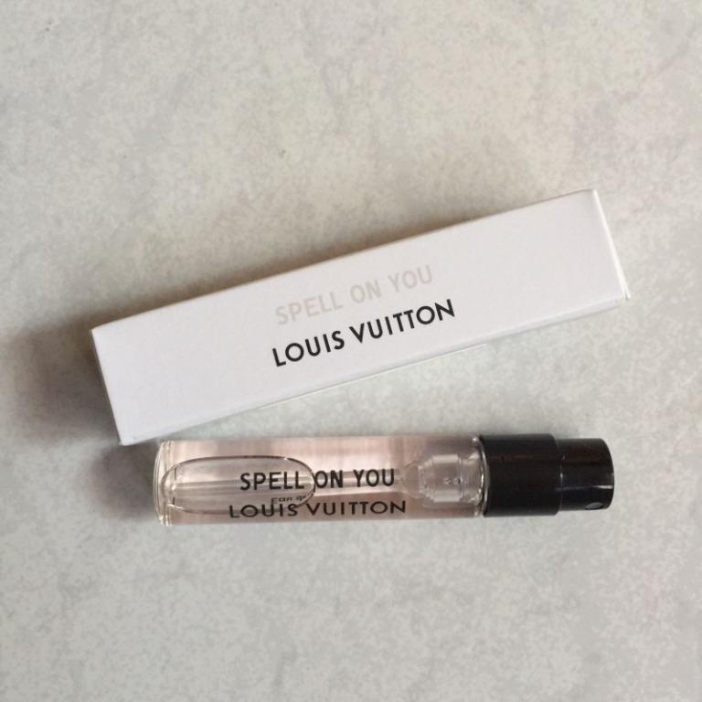 NEW Louis Vuitton 3 fragrance samples w/gift bag Spell on you & others .06  oz