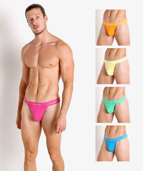 M) Calvin Klein Men Thong Pride Series, Men's Fashion, Bottoms, New  Underwear on Carousell