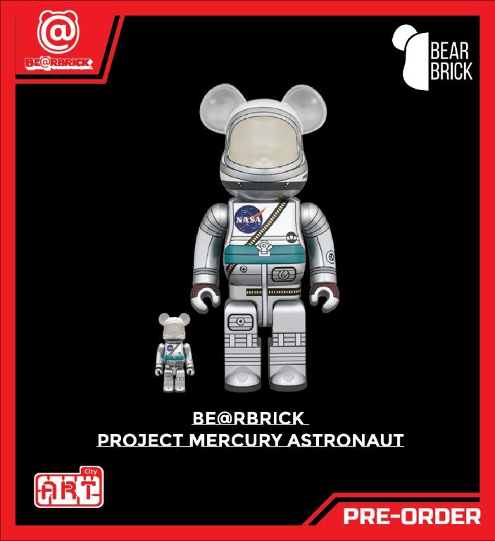 紺×赤 BE@RBRICK MERCURY ASTRONAUT 1000％ 新品 - 通販 - mastercat